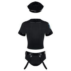 Obsessive Police - Sexy Officer Costume Set (S/M)