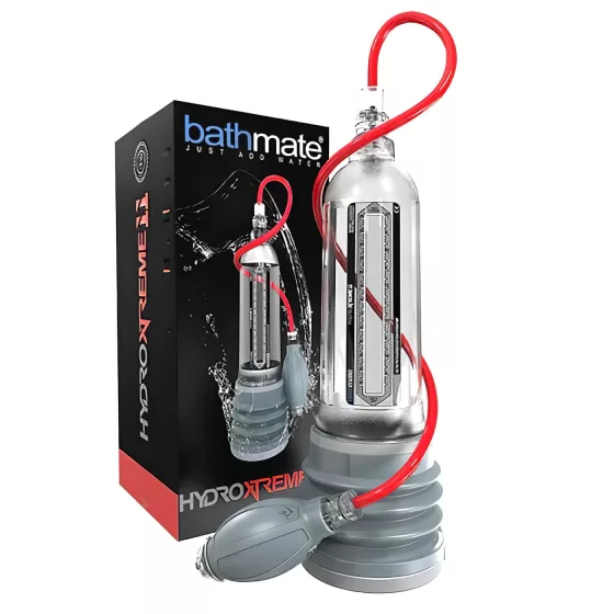BathMate Xtreme Hydromax 11 - Penis Pump Set (Clear)