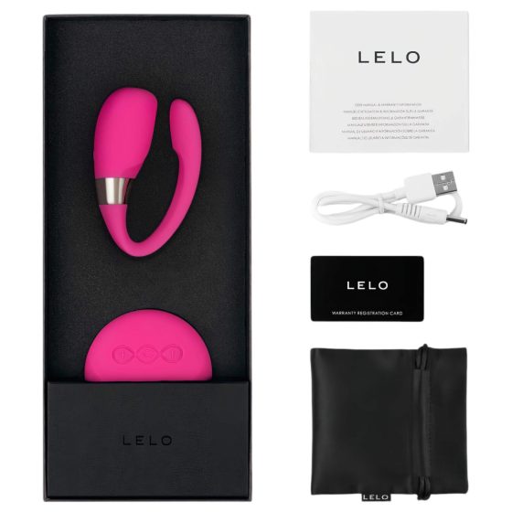 LELO Tiani 3 - Silicone Couple's Vibrator (Pink)