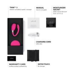 LELO Tiani 3 - Silicone Couple's Vibrator (Pink)
