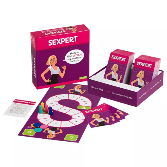 tease & please - Sexpert - fun sex quiz board game (in English)