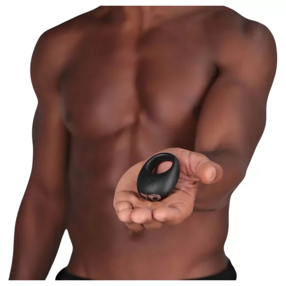 Je Joue Mio - Rechargeable, Waterproof Vibrating Ring (Black)