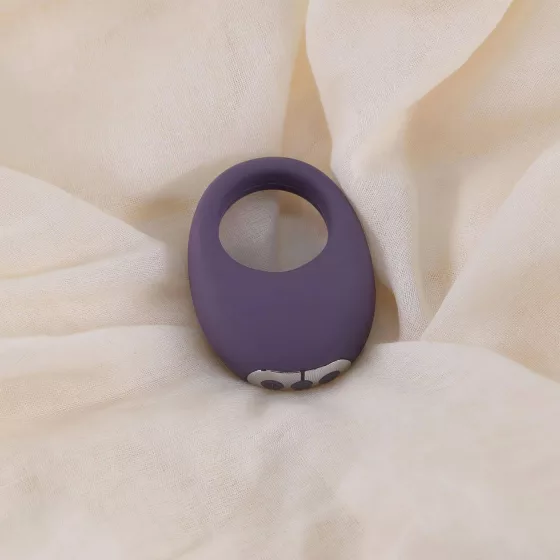 Je Joue Mio - Rechargeable Waterproof Vibrating Penis Ring (Purple)