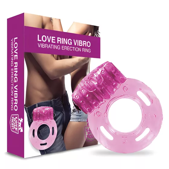 Love in the Pocket - Single-Use Vibrating Ring (Pink)