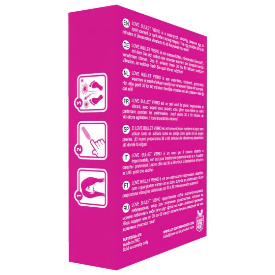Love Bullet - Waterproof Mini Vibrator (Pink)