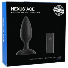   Nexus Ace - Remote-Controlled, Rechargeable Anal Vibrator (Large)