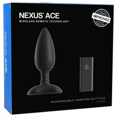   Nexus Ace - Remote-Controlled Rechargeable Anal Vibrator (Large)