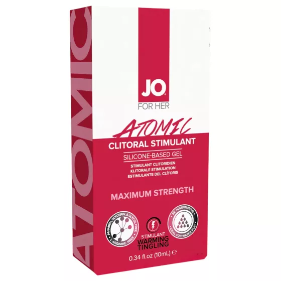 System JO - ATOMIC - clitoral stimulating gel for women (10 ml)