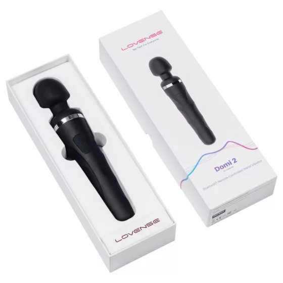 Lovense Domi 2 - App-controlled massaging vibrator (black)