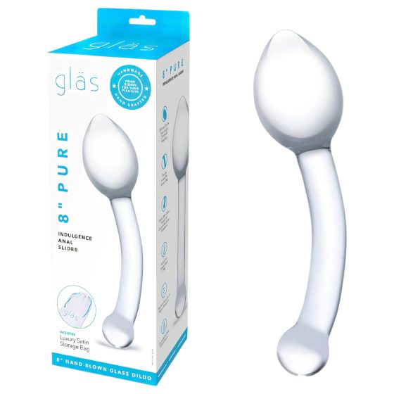 GLAS - Clear Double-Ended Glass Dildo