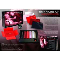   FIFTY NIGHTS OF NAUGHTINESS - Adult Party Game (English Version)