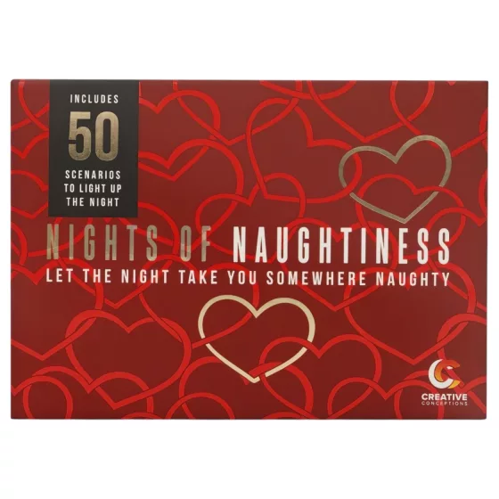 FIFTY NIGHTS OF NAUGHTINESS - Adult Party Game (English Version)
