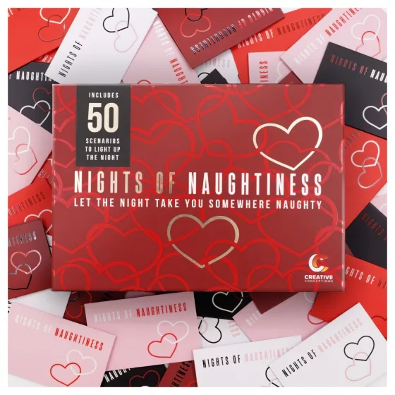 FIFTY NIGHTS OF NAUGHTINESS - Adult Party Game (English Version)