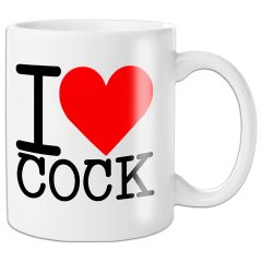 I Love Rooster - Mug (Black)