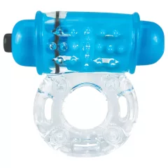 Screaming Color Pop - Vibrating Ring (Clear Blue)