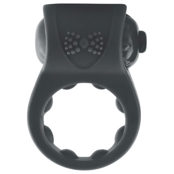 Screaming PrimO Tux - Black Waterproof Vibrating Pleasure Ring