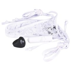   MySecret Whisper Pant - Wireless Vibrating Panty - White (S-L)