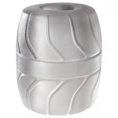 SilaSkin Testicle Ring & Stretcher (White)