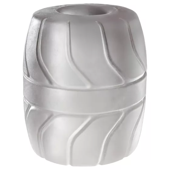 SilaSkin Testicle Ring & Stretcher (White)