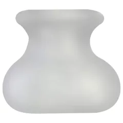   Perfect Fit Bull Bag XL - Scrotum Bag and Extender (Transparent) 