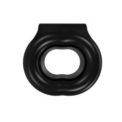   Bathmate Vibe Ring Stretch - battery operated vibrating testicle and penis ring (black)
