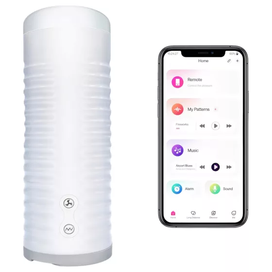Lovense Max 2 - App-controlled masturbator for men (white)