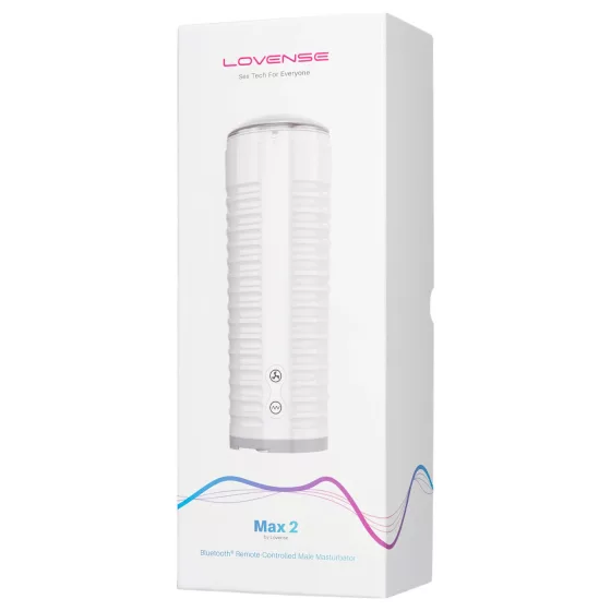 Lovense Max 2 - App-controlled masturbator for men (white)