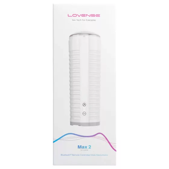 Lovense Max 2 - App-controlled masturbator for men (white)