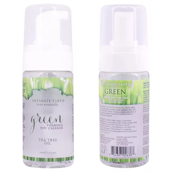 Intimate Earth Green Tea - disinfecting and cleansing spray (100 ml)