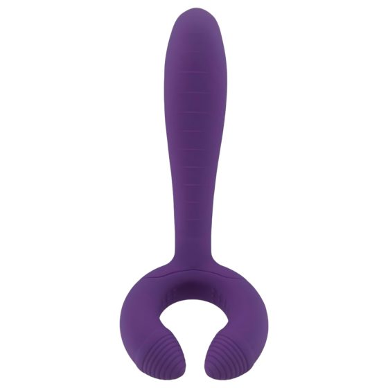 Rianne Duo - Waterproof Rechargeable Couple's Vibrator (Purple)