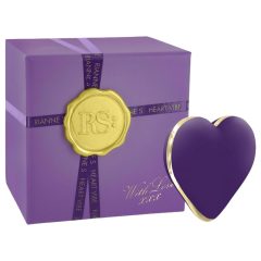 RS Icons Heart - Rechargeable Clitoral Vibrator (Purple)