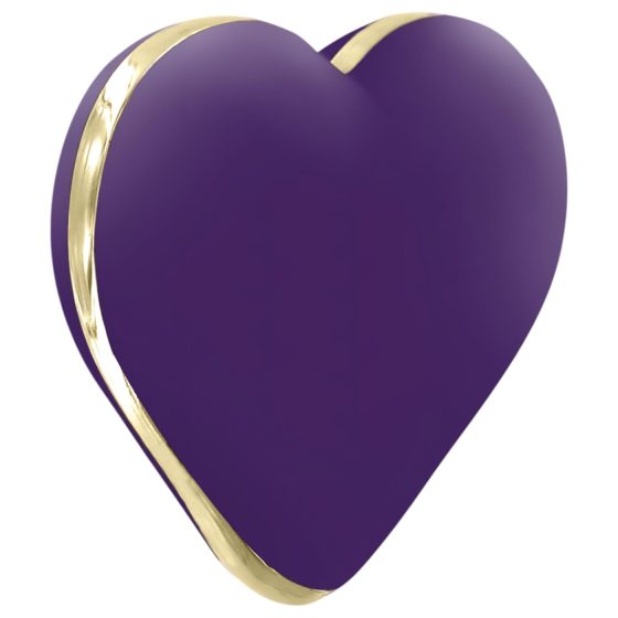 RS Icons Heart - Rechargeable Clitoral Vibrator (Purple)
