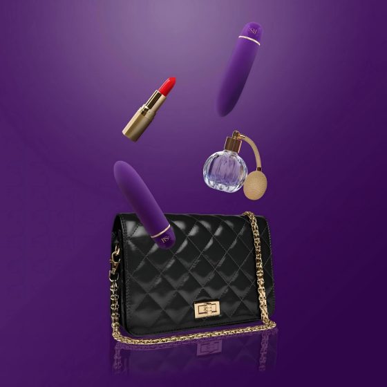 Rianne Essentials Classique Deep - Silicone Lipstick Vibrator (Purple)