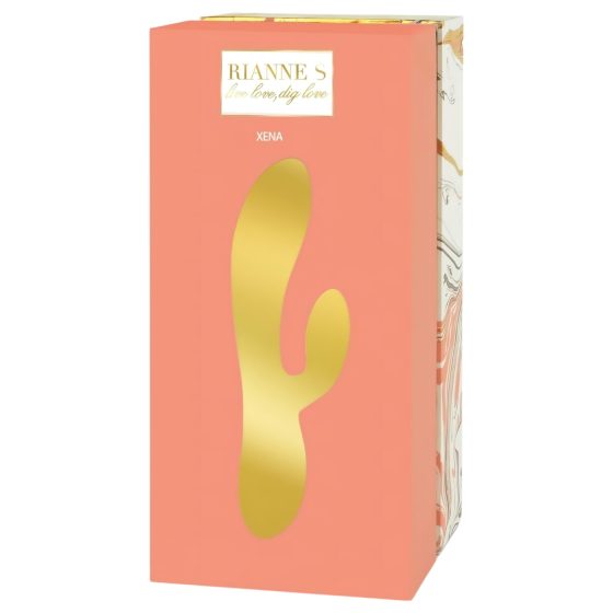 Rianne Essential Xena - Rechargeable Warming Vibrator (Peach Coral)