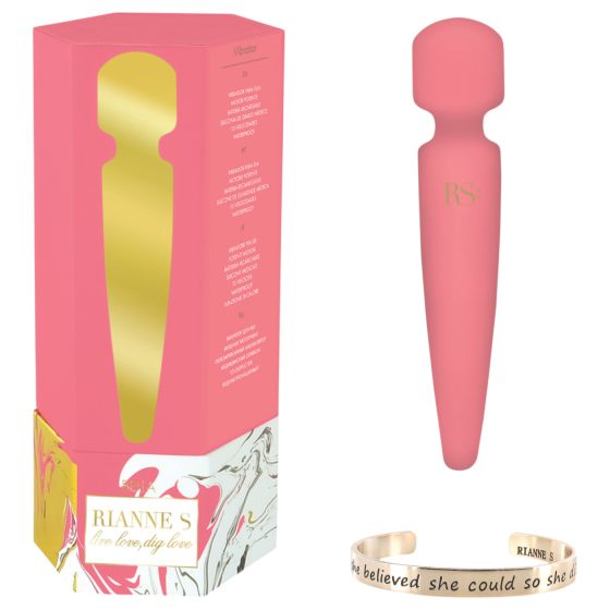 Rianne Bella Wand - Waterproof Coral Massage Vibrator