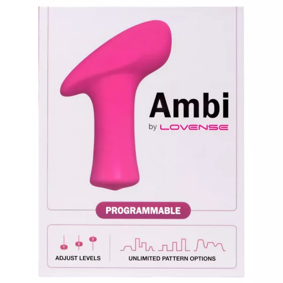 LOVENSE Ambi - smart, dual‑motor clitoral vibrator (pink)