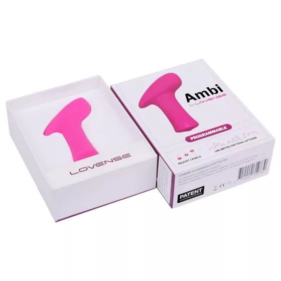 LOVENSE Ambi - smart, dual‑motor clitoral vibrator (pink)