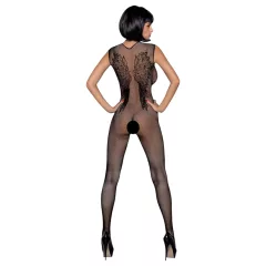 Obsessive N112 - Angel Wing Fishnet Bodysuit - Black (S-L)