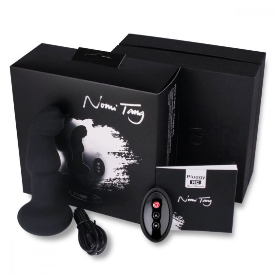 Nomi Tang - rotating beaded anal vibrator (black)