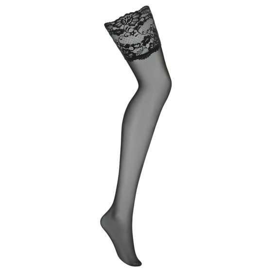Obsessive 810-STO-1 - Black Lace Top Stockings