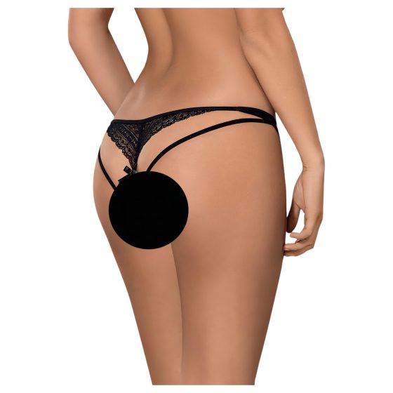 Obsessive Picantina - Double Strap Women's Panty (Black)