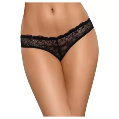   Obsessive Frivolla - Black Lacy Women's Panties - Playfully Chic