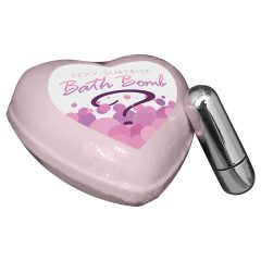   Kheper Games - Champagne Strawberry Bath Bomb with Surprise Mini Vibrator
