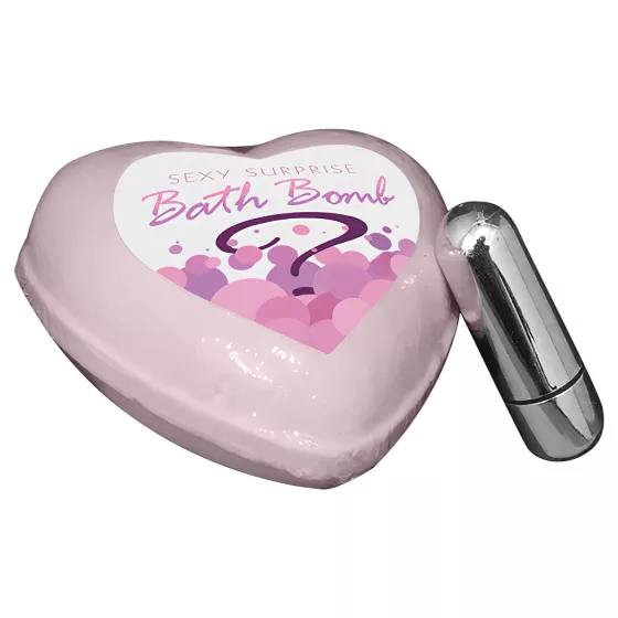 Kheper Games - Champagne Strawberry Bath Bomb with Surprise Mini Vibrator