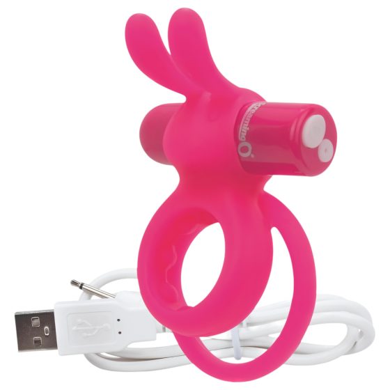 Screaming O Ohare - Rechargeable Bunny Vibrating Ring (Pink)
