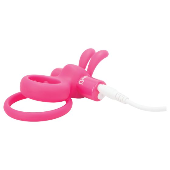 Screaming O Ohare - Rechargeable Bunny Vibrating Ring (Pink)