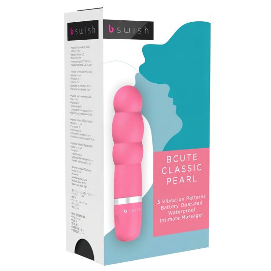/ B SWISH Bcute Pearl - waterproof pearl vibrator (pink)