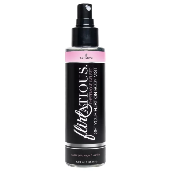 Sensuva Flirtatious - pheromone body spray - vanilla & sweet pea (125 ml)