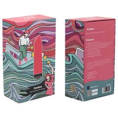   Magic Motion Awaken - Smart Rechargeable Mini Wand Vibrator (Red)