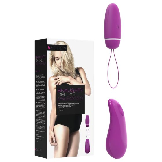 / B SWISH Deluxe - wireless vibrating egg (blackberry)